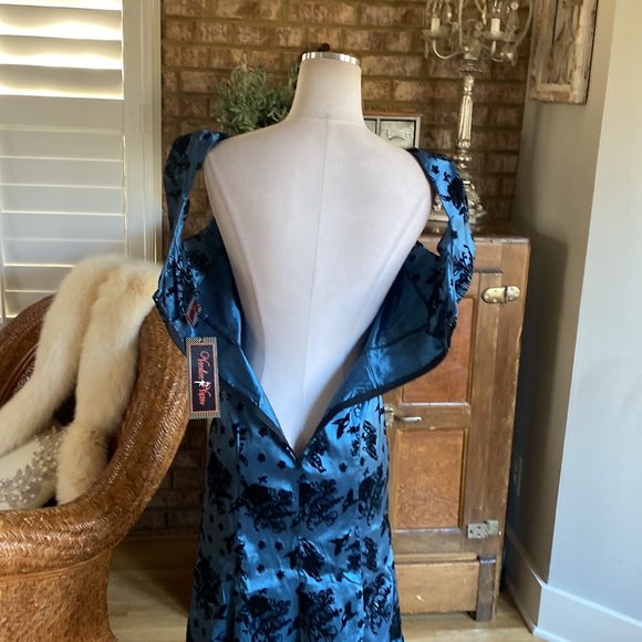 VOODOO VIXEN ROCKABILLY RETRO 50'S SWING STELLA BIRD FLOWER PENCIL DRESS DRA2471 - Picture 8 of 13